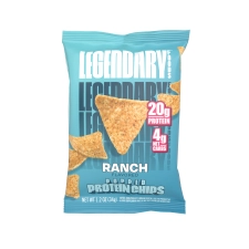 Legendary Popped Protein Chips 20g Protein Ranch Flavor
