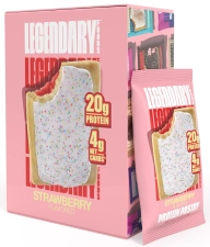 Legendary Strawberry Protein Pastry Low Carb Snack Pack 8 Count