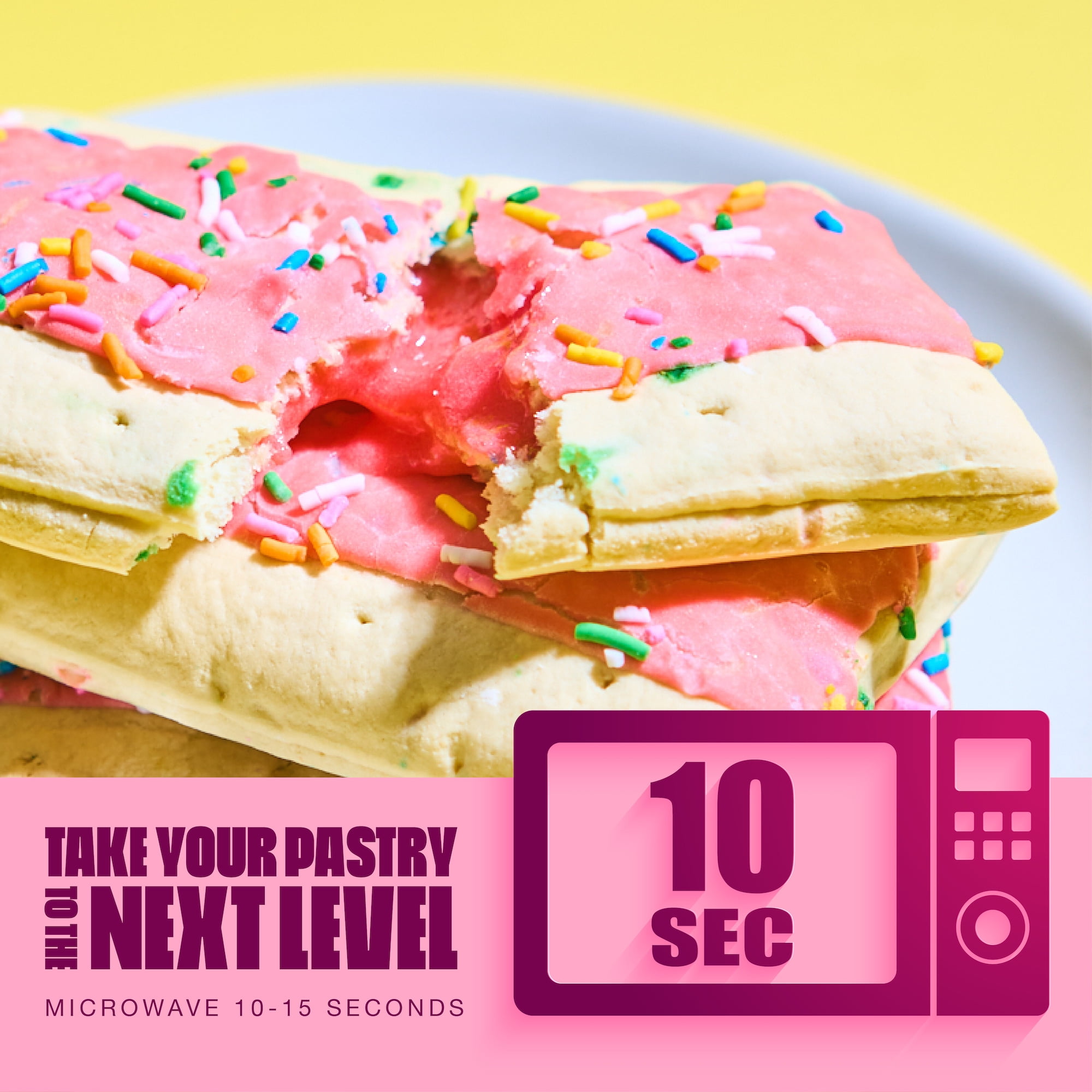 Legendary Birthday Cake Protein Pastry Low Carb Snack Pack to Go 10 Count