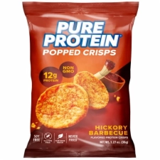 Pure Protein BBQ Popped Crisps for Healthy Snacking 2X