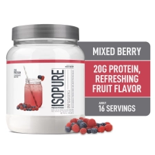 Isopure Infusions 100% Whey Protein Isolate Mixed Berry 16 Servings