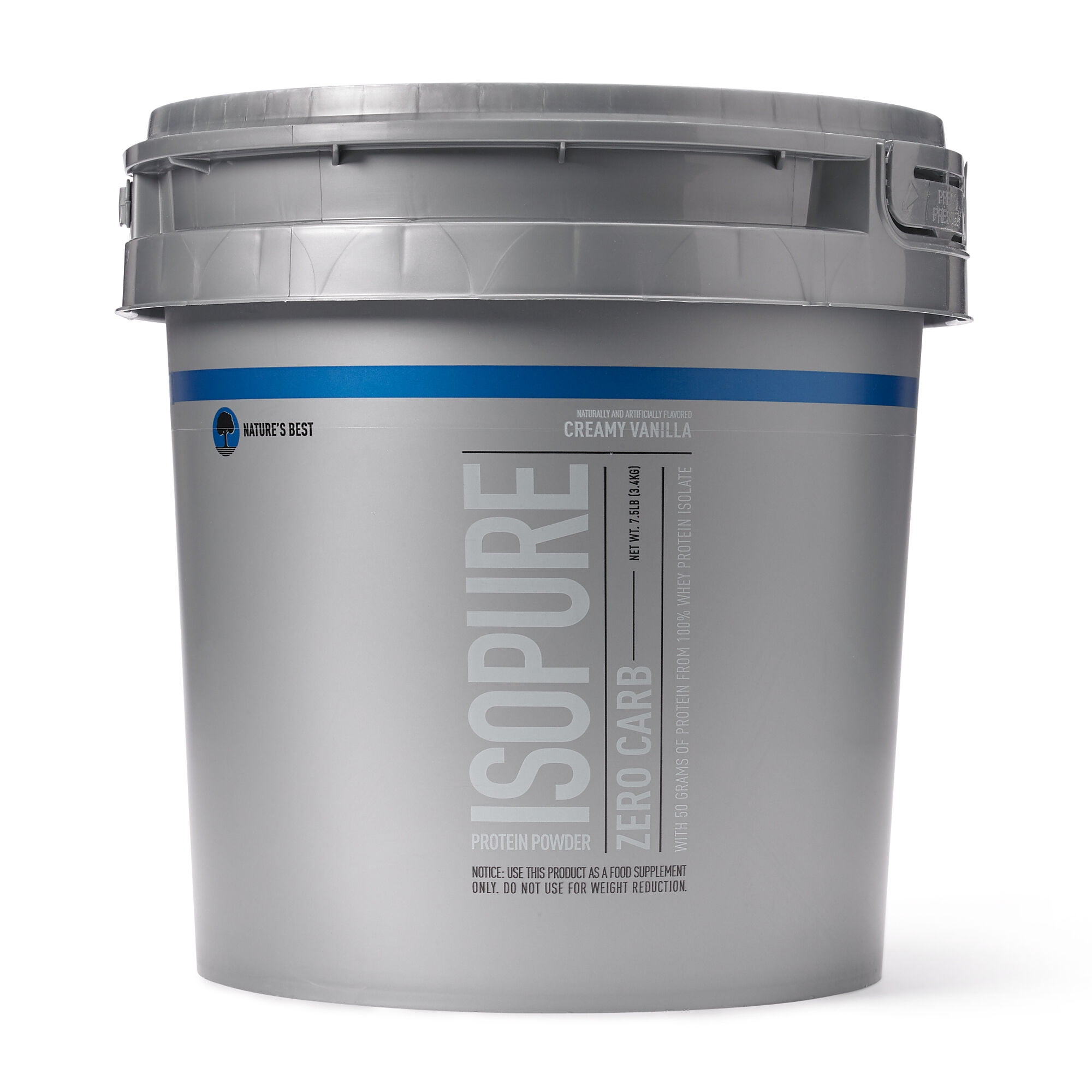 Isopure Zero Carb Protein Creamy Vanilla 7.5 lb 55 Servings
