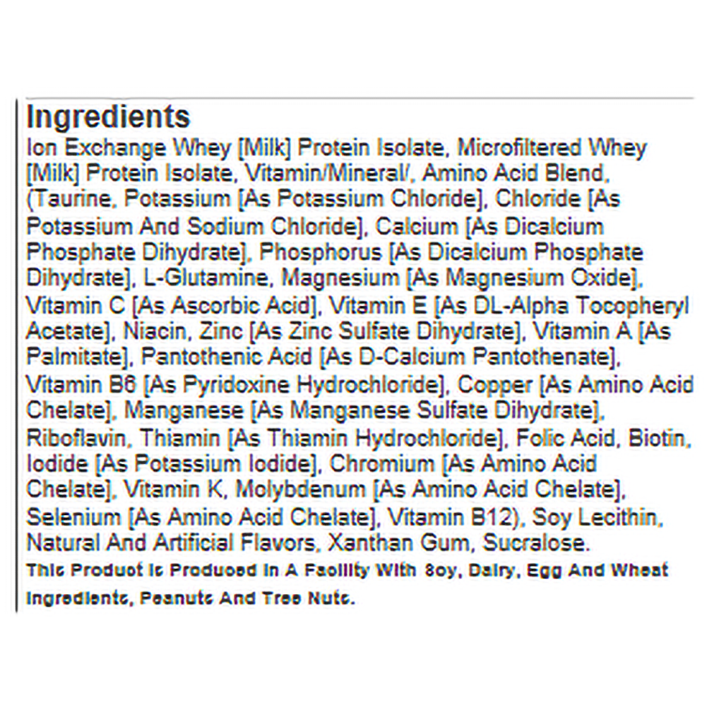 Isopure Zero Carb Protein Creamy Vanilla 7.5 lb 55 Servings