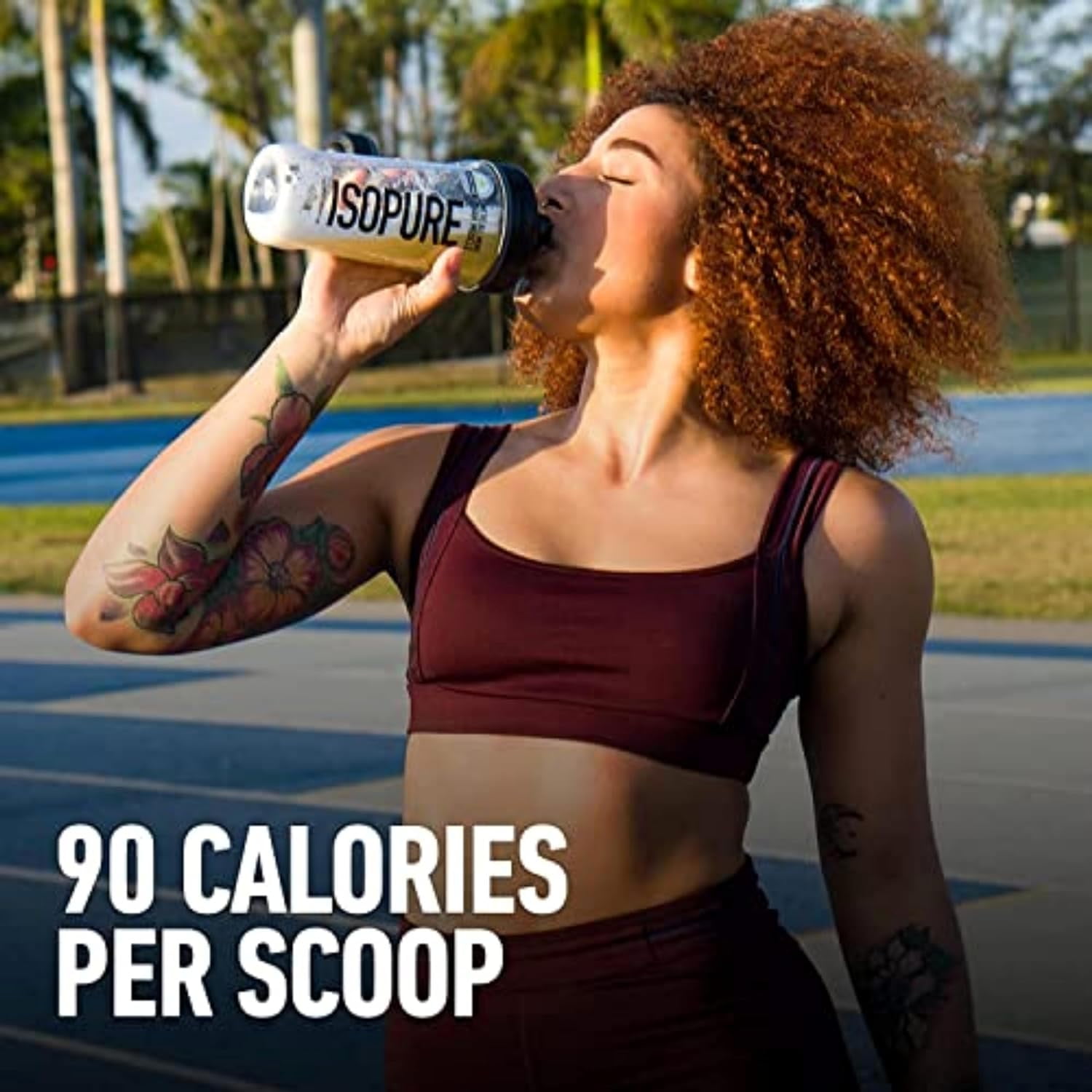 Isopure Infusions Citrus Lemonade Protein Powder 14.1 oz.