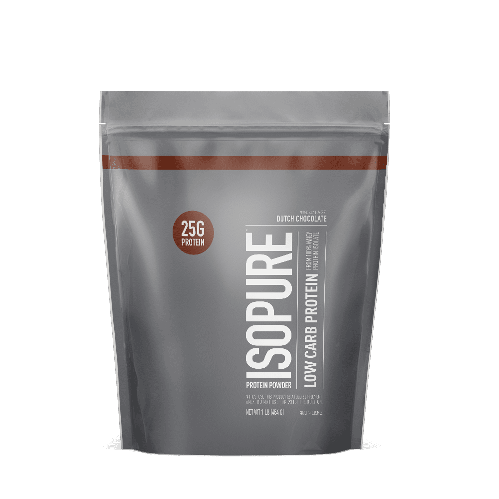 Isopure Low Carb Protein Powder Dutch Chocolate 1lb Bag