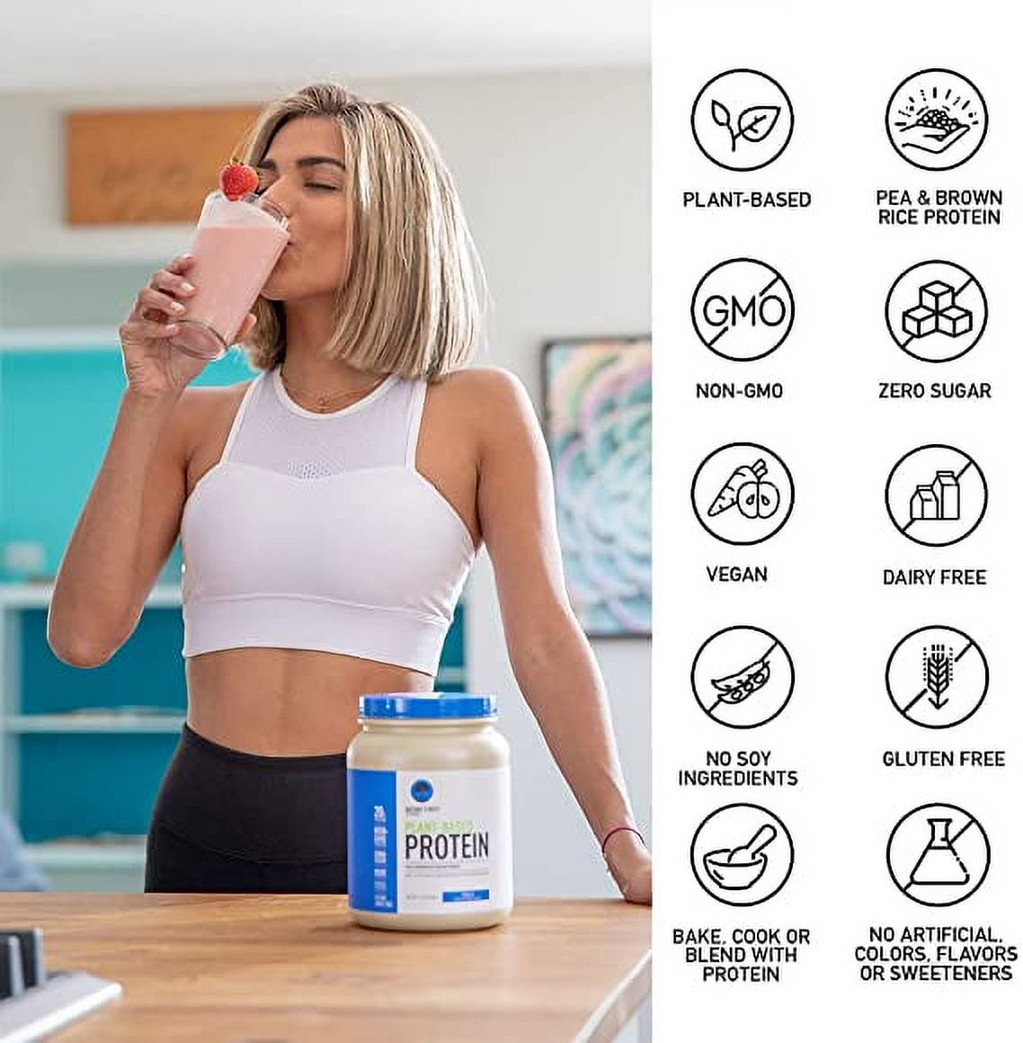 Isopure Plant Based Vanilla Protein Powder 1.23 lbs