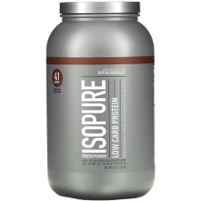 Isopure Low Carb Protein Dutch Chocolate 25g Protein 3 lbs Powder