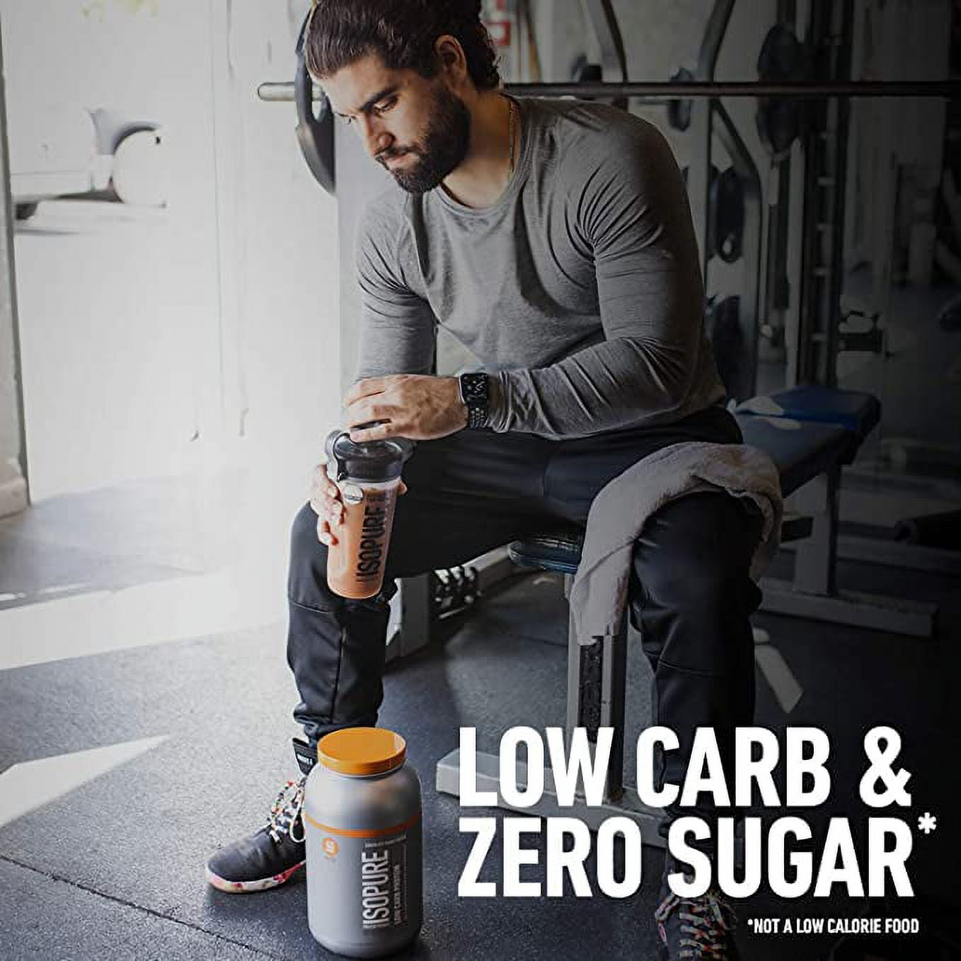 Isopure Low Carb Chocolate Protein Powder 3 lb 1.36 kg