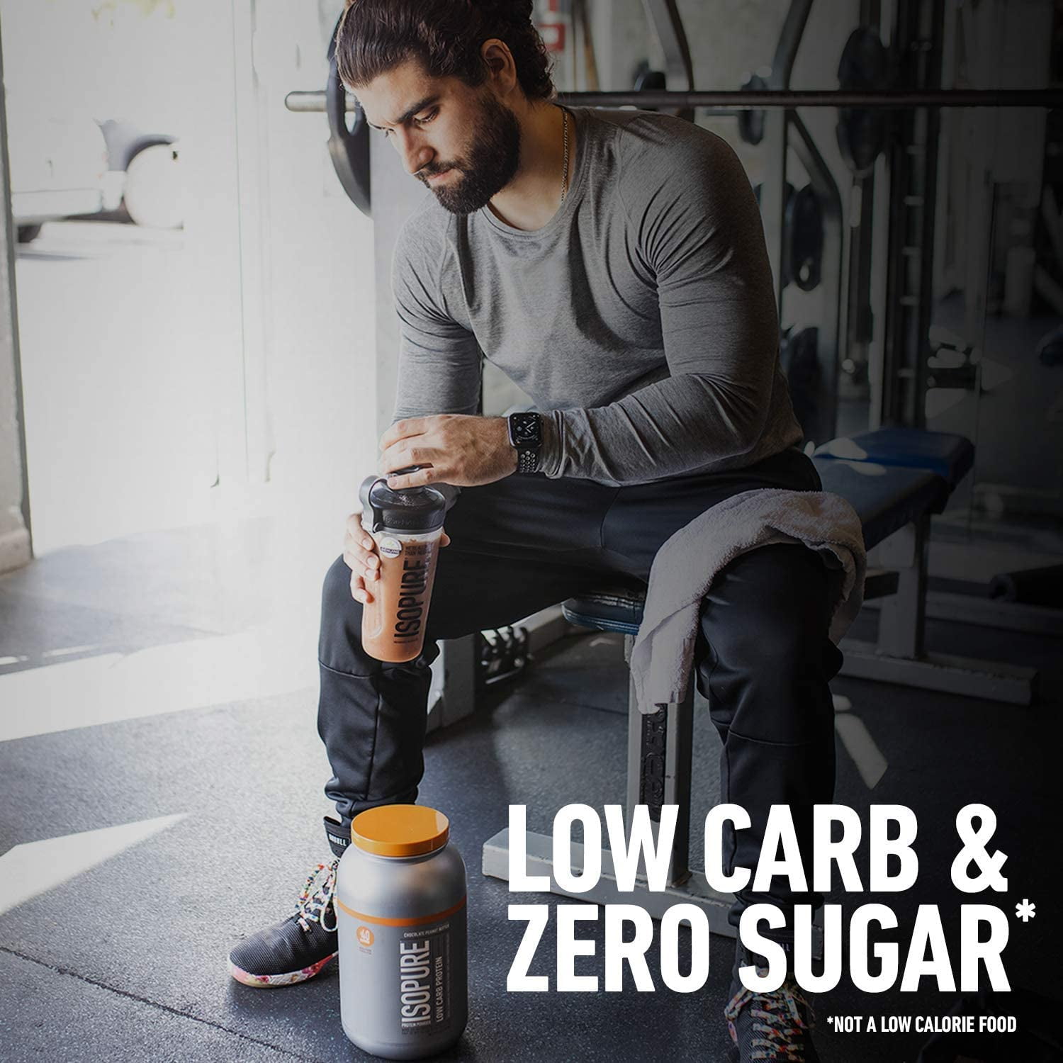 Isopure Low Carb Vanilla Protein Powder 3 lbs 1.36 kg