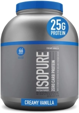 Isopure Zero Carb Protein Powder Creamy Vanilla 4.5 lb 2.04 kg