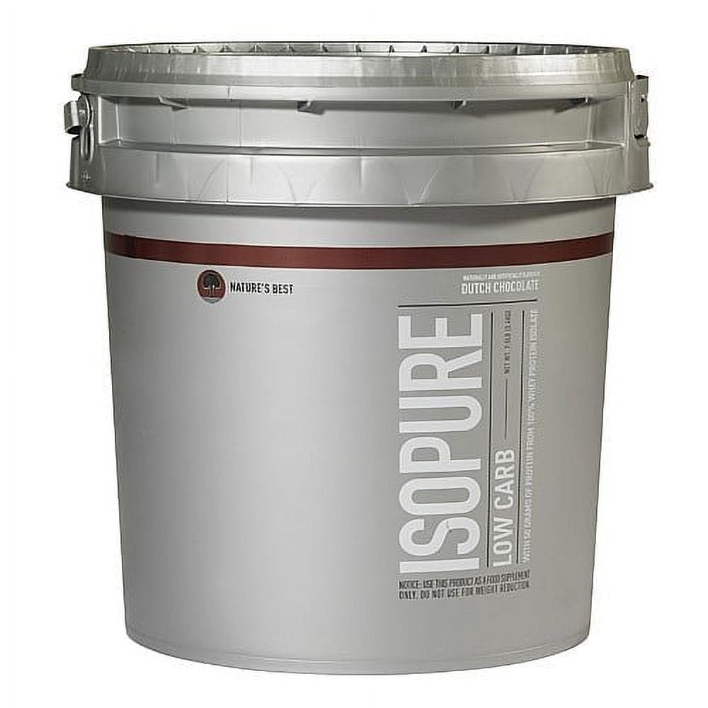 Isopure Low Carb Protein Dutch Chocolate 7.5 lb 52 Servings