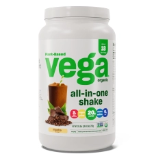 Vega One Organic All in One Plant Protein Powder Mocha 20g Protein 1.6lb 25.3oz