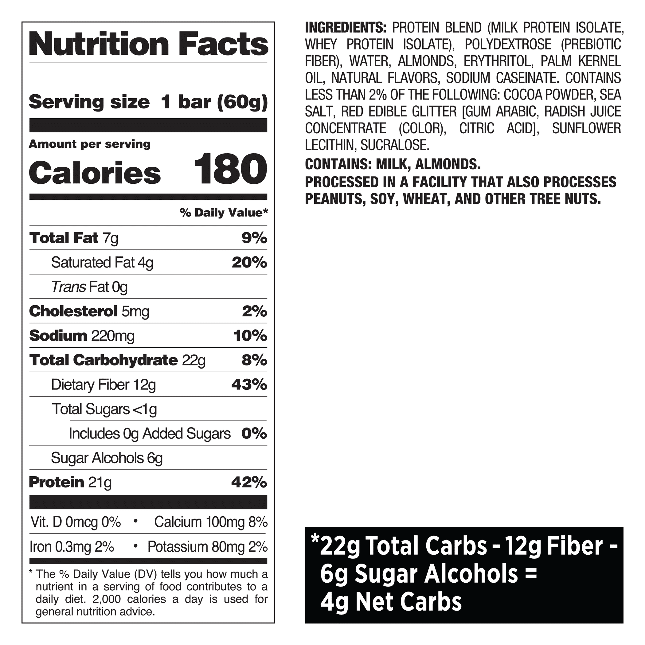 Quest Nutrition Protein Bar 21g Protein Limited Edition Peppermint Bark 12 Count