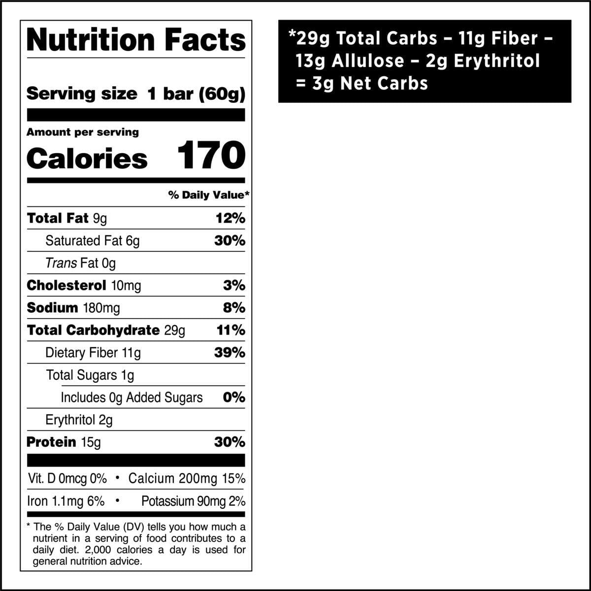 Quest Hero Protein Bars Low Carb Gluten Free Chocolate Caramel Pecan 12 Count