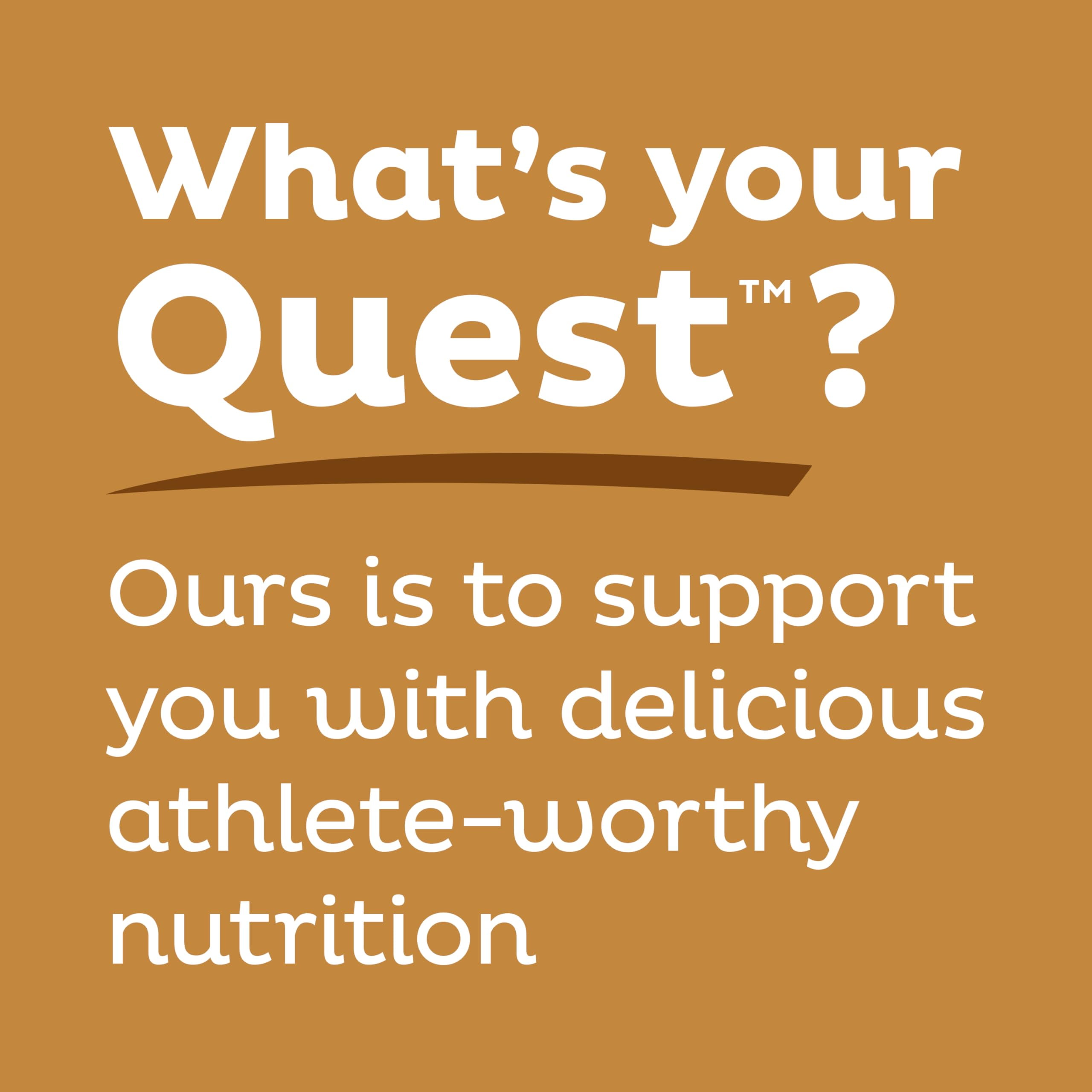 Quest Nutrition Dipped Chocolate Chip Cookie Dough Protein Bars 18g Protein 3g Net Carbs Gluten Free 1.76 Oz 12 Count