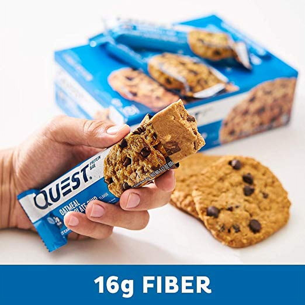 Quest Oatmeal Chocolate Chip Protein Bars 20g Protein 4 Count