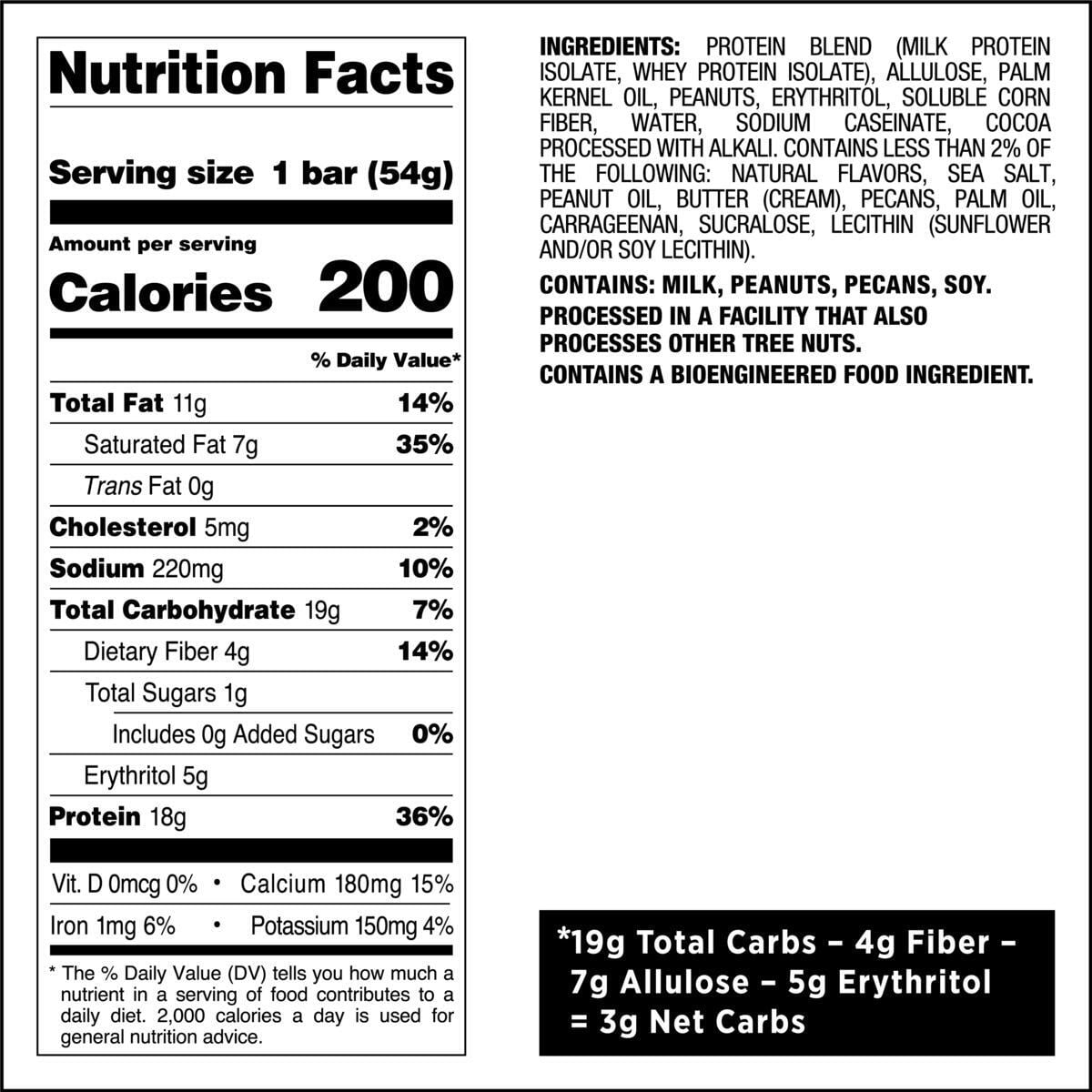 Quest Nutrition Crispy Protein Bar Chocolate Peanut Butter Flavor Gluten Free 12 Count