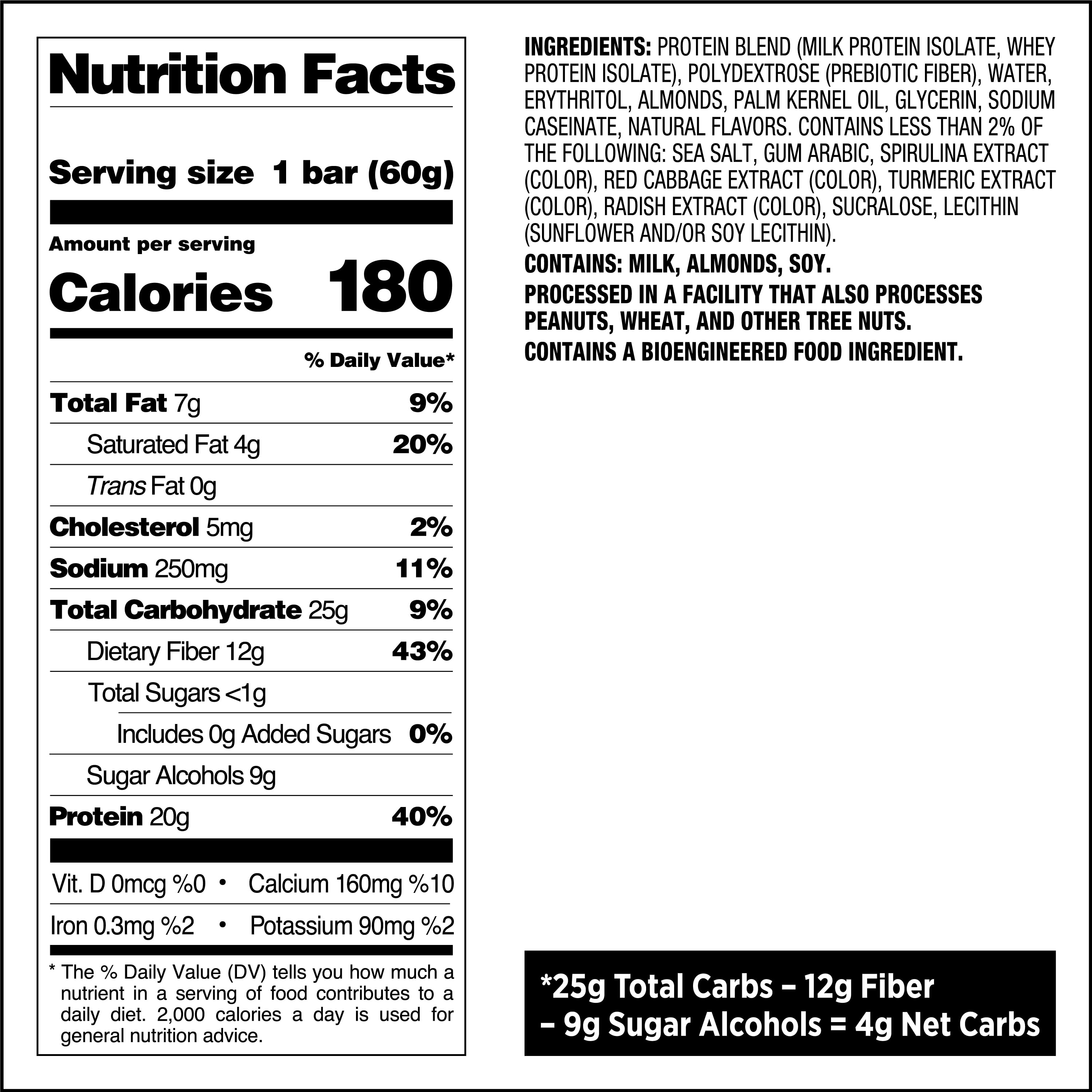 Quest Nutrition Birthday Cake Protein Bar High Protein Gluten Free 8 Count