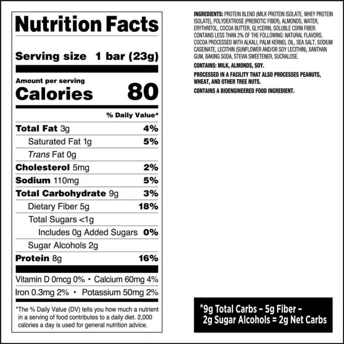 Quest Mini Cookies Cream Protein Bar Keto Friendly 081 oz 14 Count