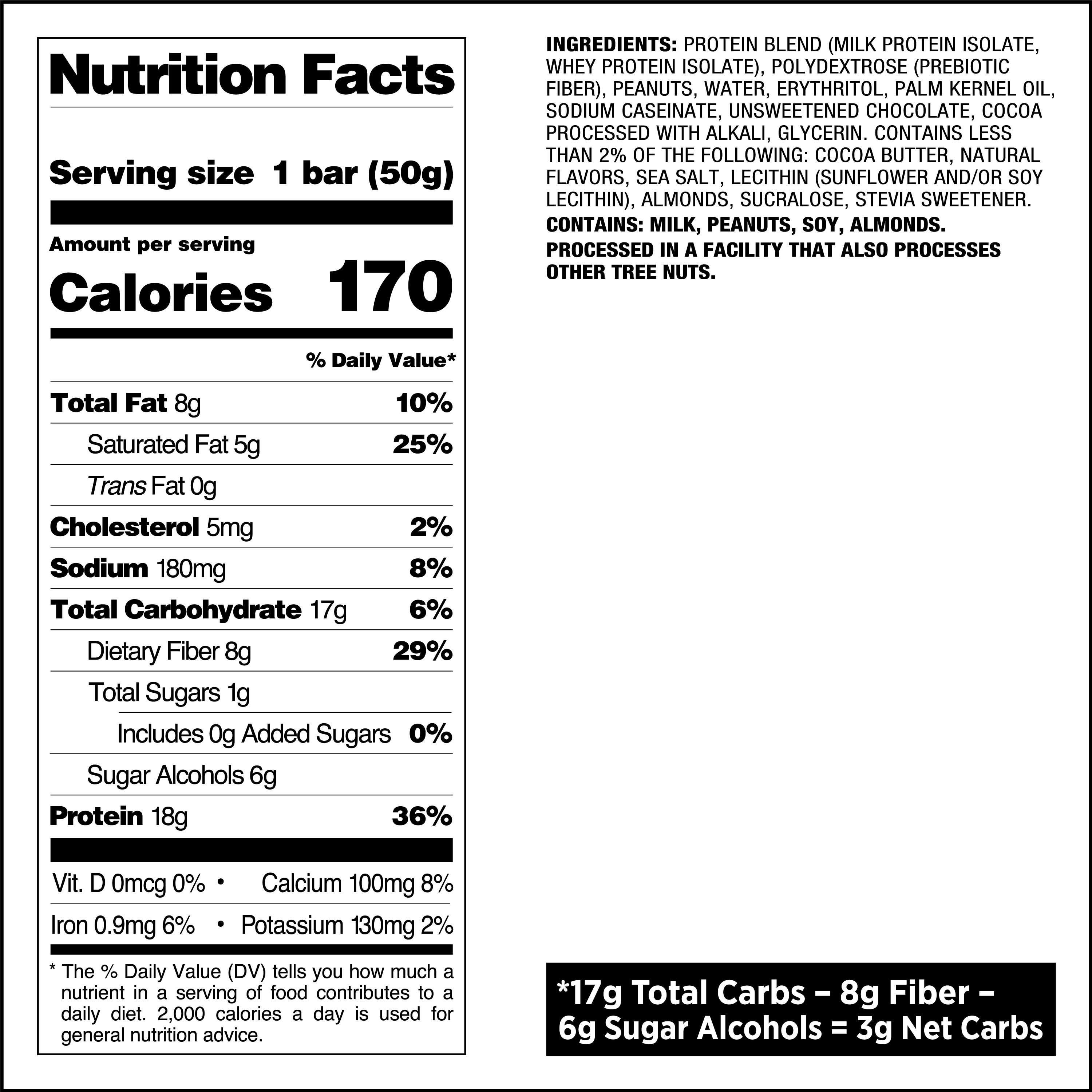 Quest Dipped Protein Bar High Protein Low Sugar Chocolate Peanut Butter 4 Count