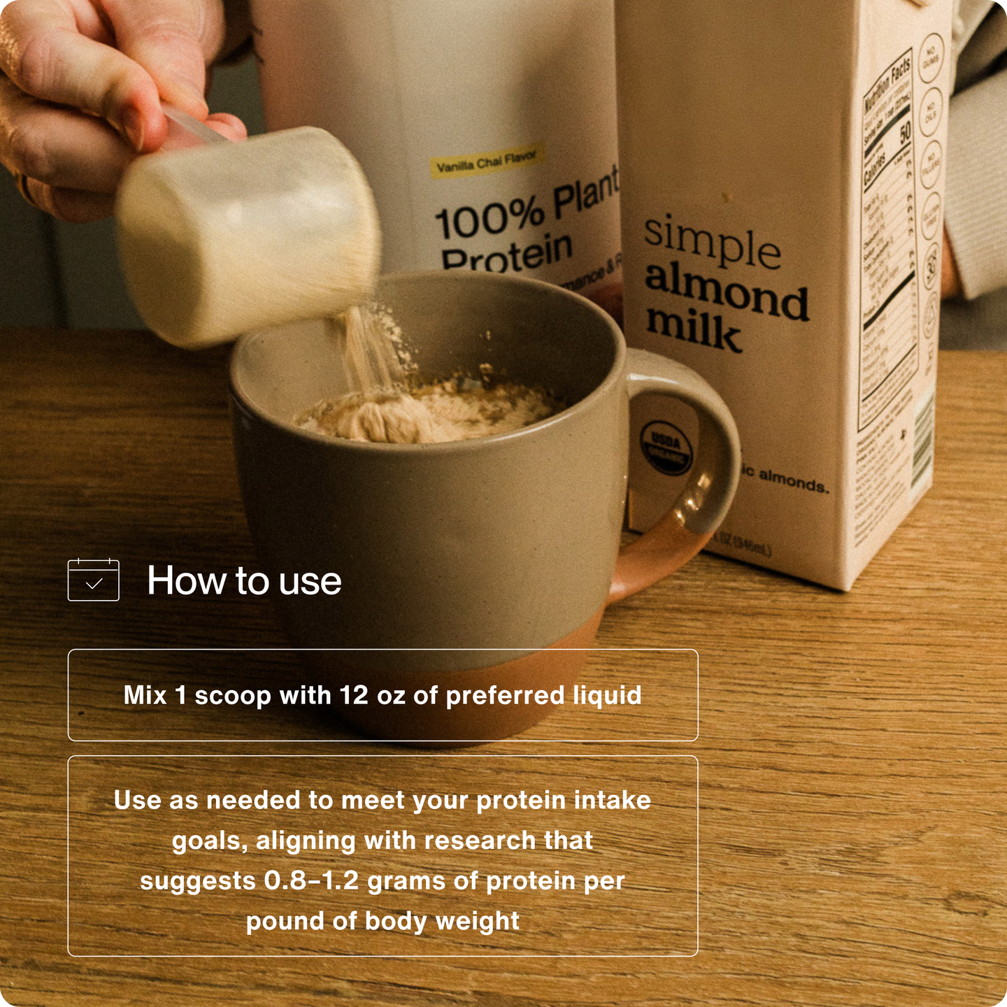 Momentous Essential Plant-Based Protein Vanilla Chai 700g