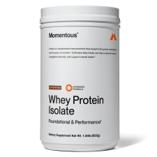 Momentous Grass Fed Whey Protein Isolate Powder