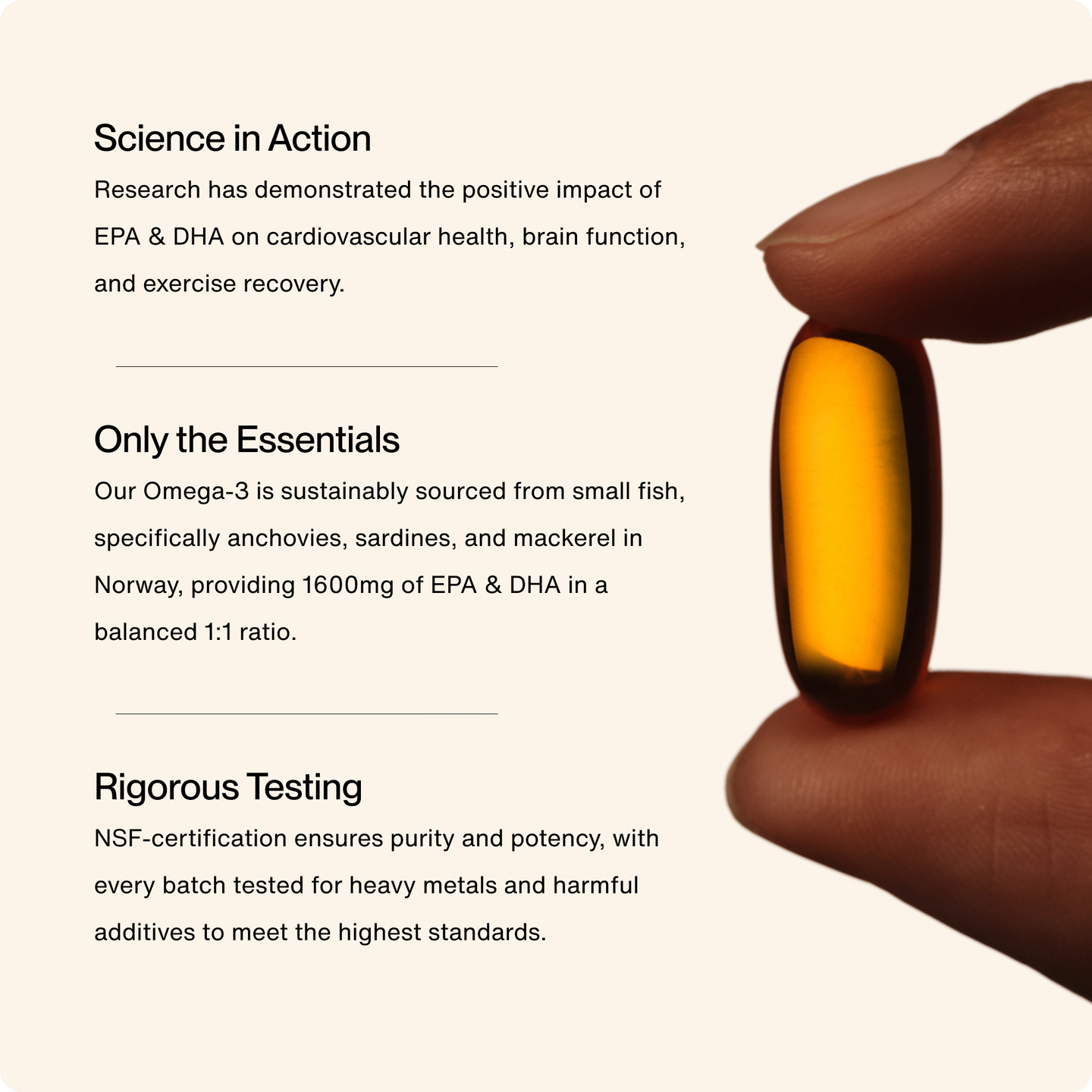 Momentous Omega 3 - 60 Jel