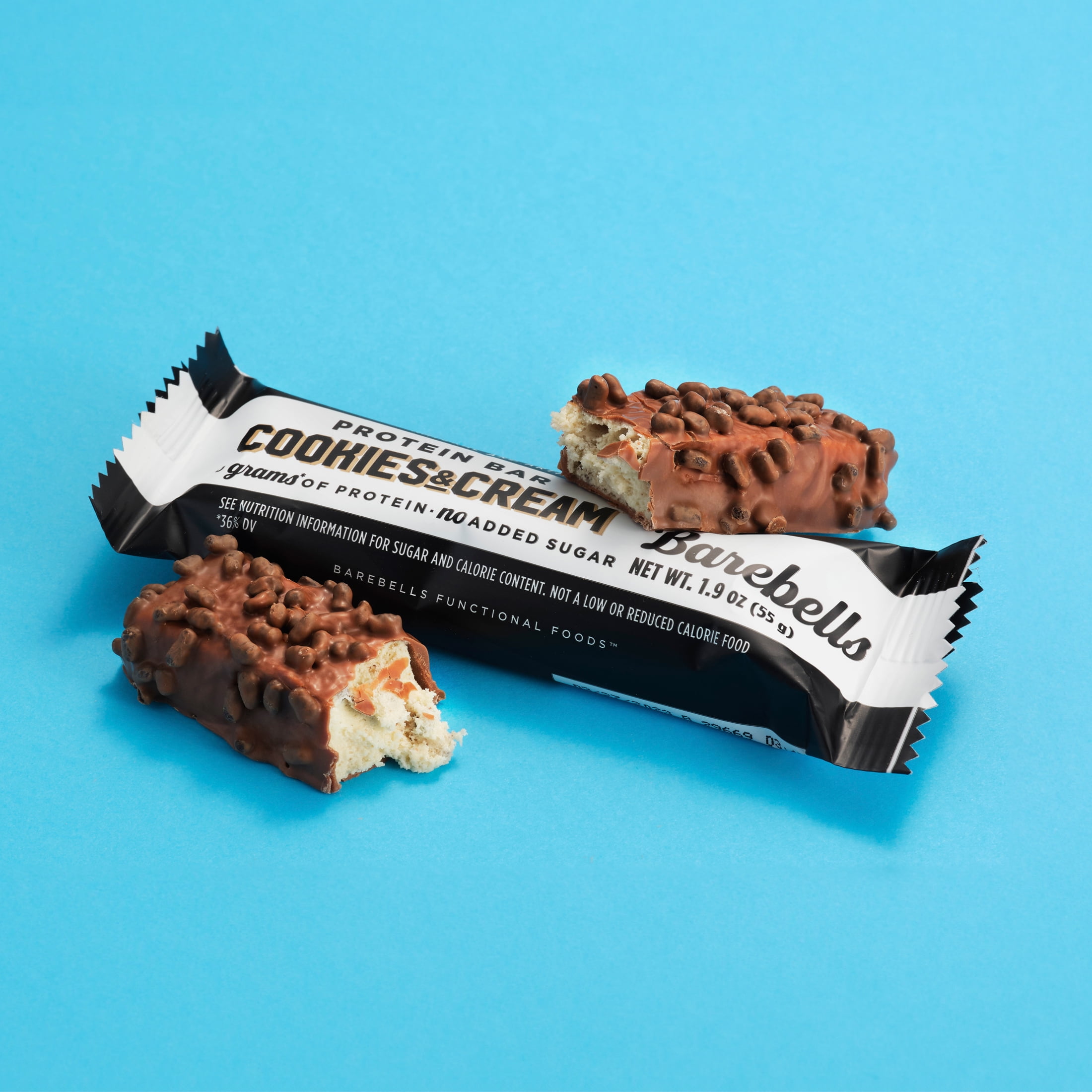 Barebells High Protein Bars 20g - Cookies & Cream Flavor 4 Count