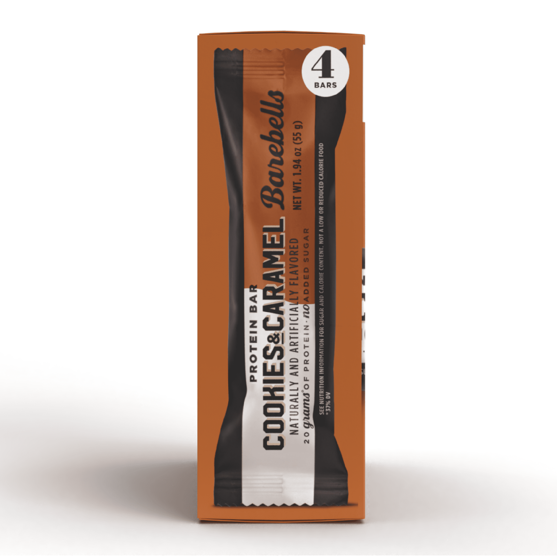 Barebells Protein Bars with 20g Protein 1.9oz Bars Cookies Caramel 4 Count
