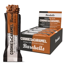 Barebells Protein Bars 20g High Protein 1.9oz Cookies & Caramel 12 Count