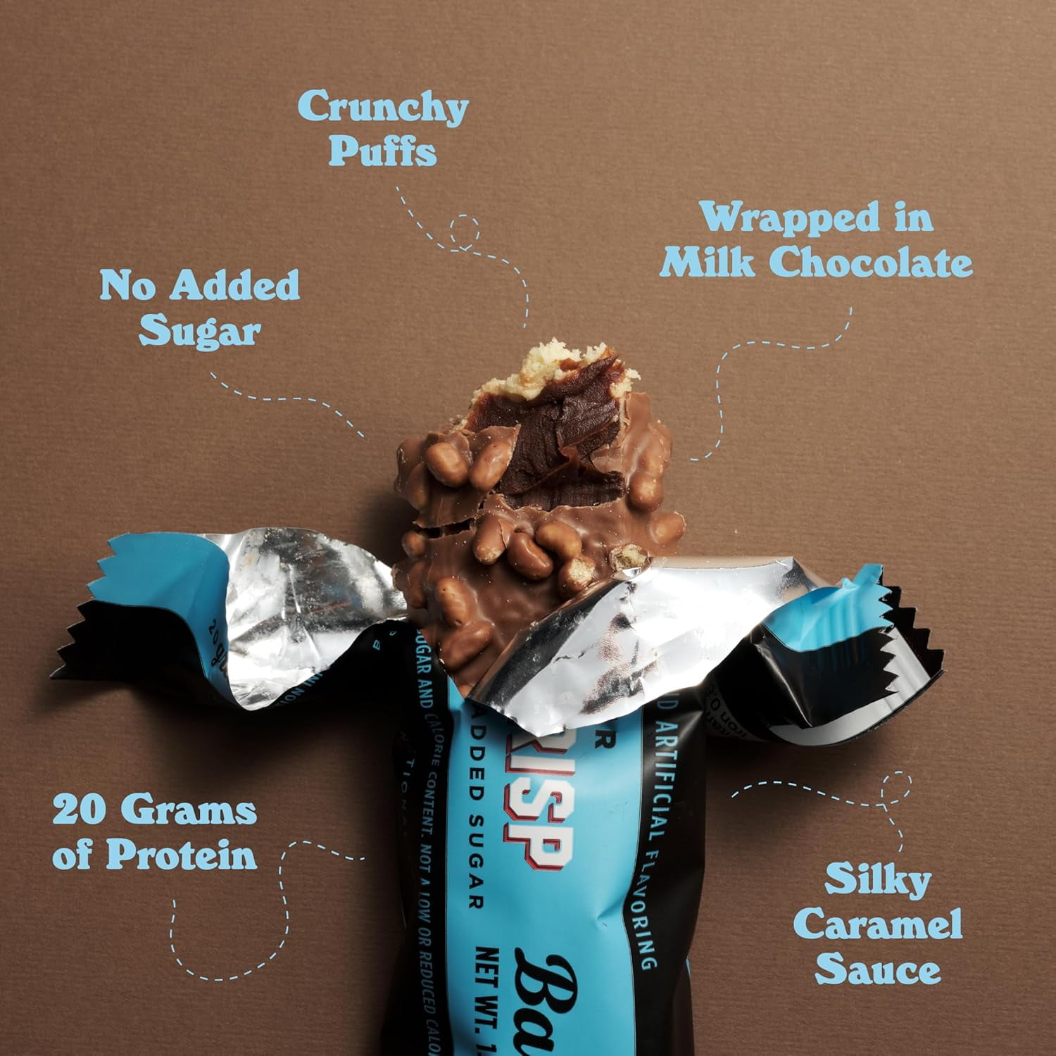 Barebells High Protein Bars 20g 1.9oz Creamy Crisp 12 Count