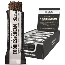 Barebells Cookies & Cream Protein Bars 20g High Protein 1.9oz 12 Count