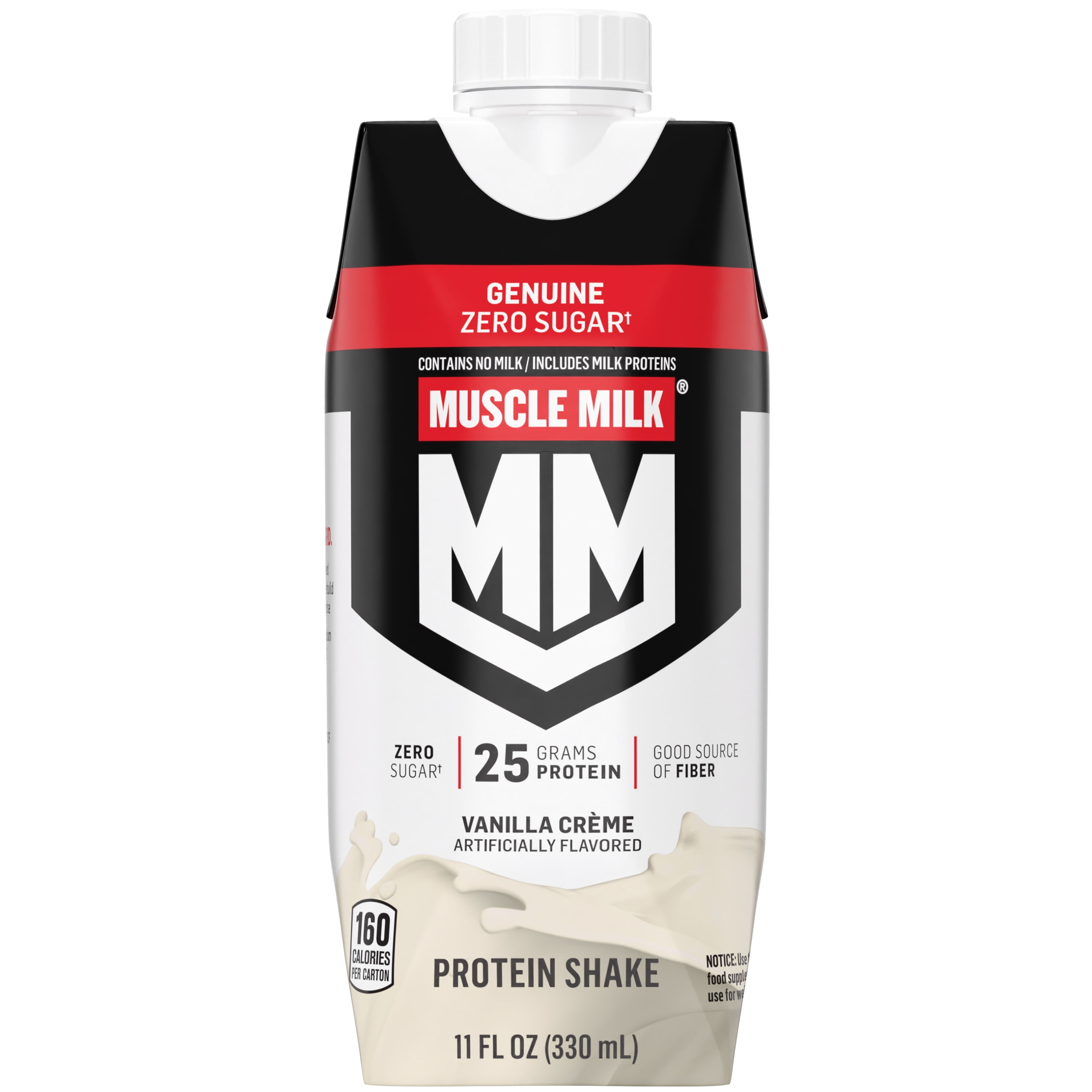 Muscle Milk Vanilla Creme Protein Shake, 11 fl oz Carton Amerikasepetim 4 Pk