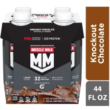 Muscle Milk Pro Advanced Nutrition Protein Shake Knockout Chocolate 11.16 fl oz Bottle