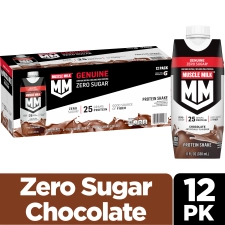 Muscle Milk Genuine Chocolate Protein Shake 11 fl oz Carton 12 Pack