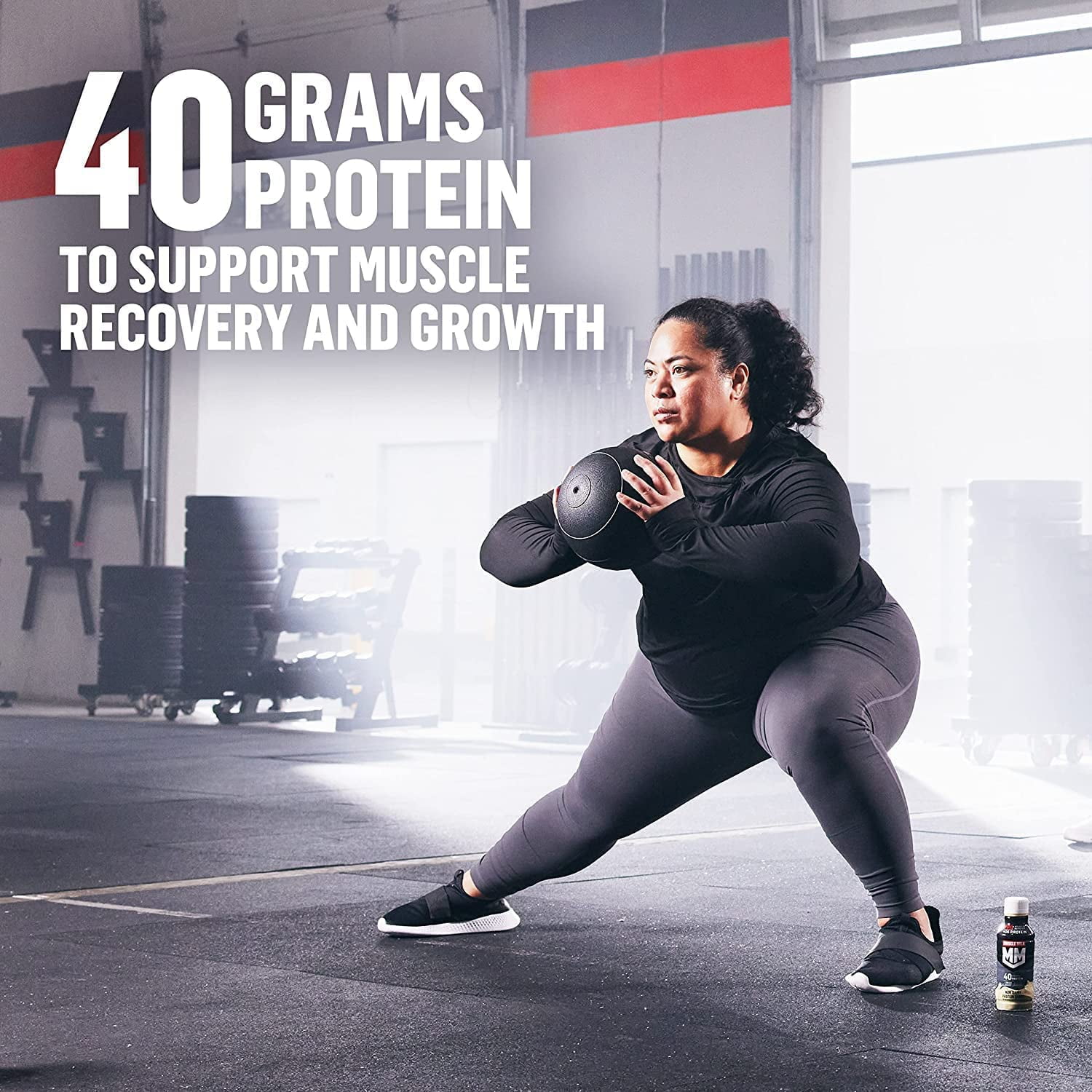 Muscle Milk Pro Series Slammin Strawberry Protein Shake 14 oz 1 Count Bottle
