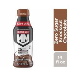 Muscle Milk Genuine Chocolate Protein Shake 14 fl oz Bottle 25g Protein