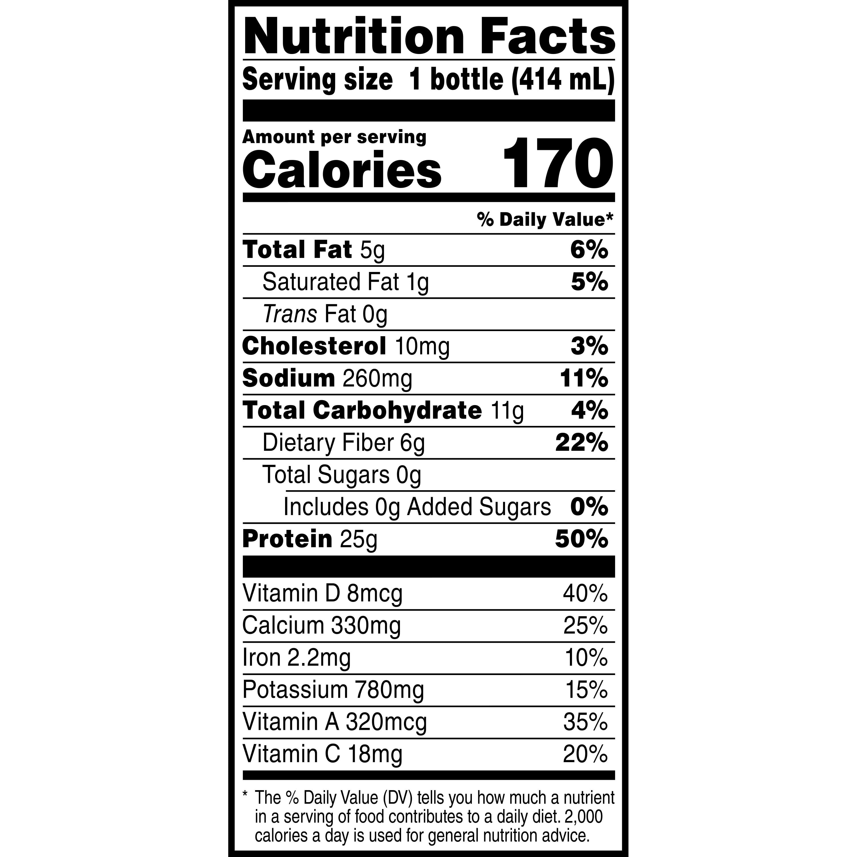Muscle Milk Genuine Chocolate Protein Shake 14 fl oz Bottle 25g Protein