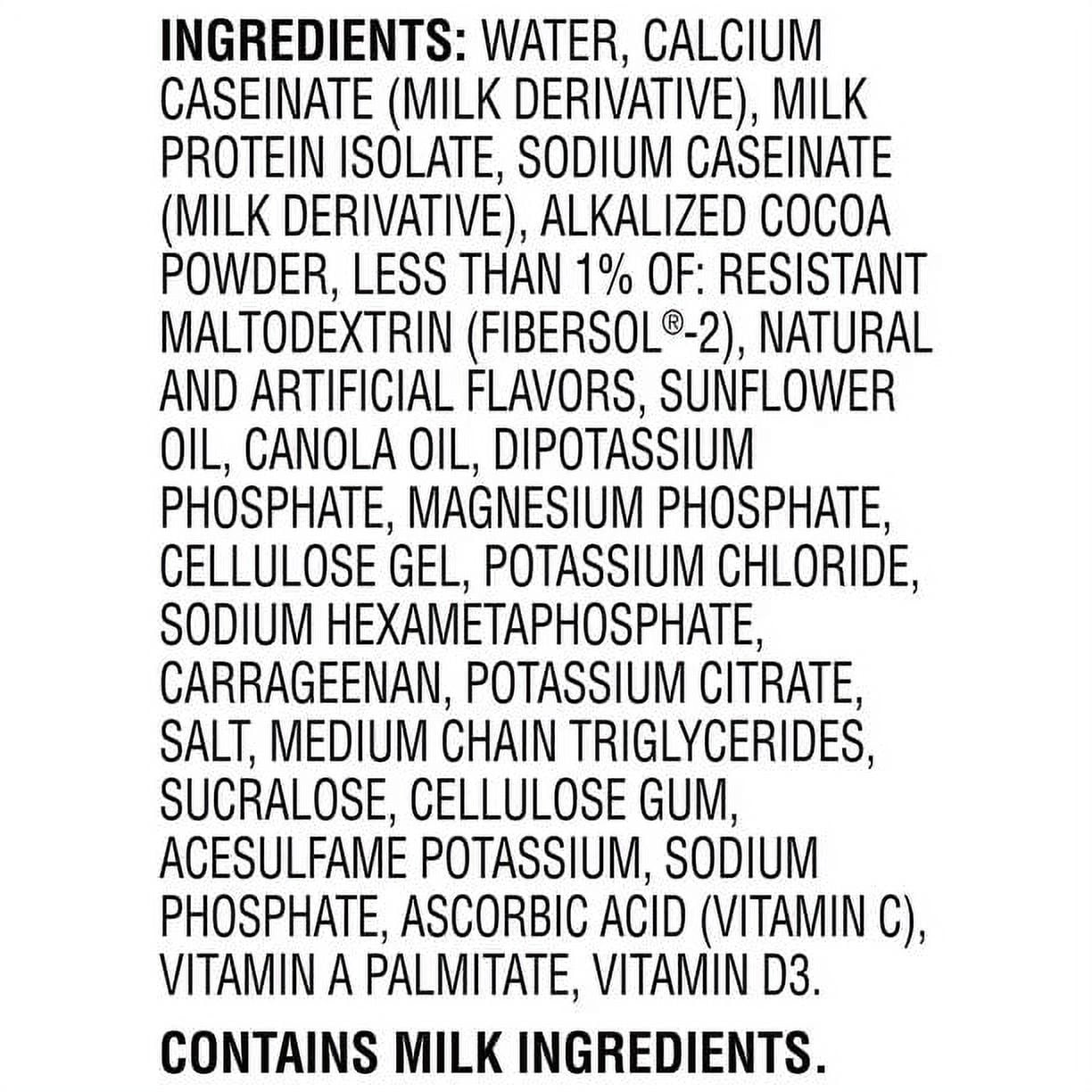 Muscle Milk Genuine Chocolate Non-Dairy Protein Shake ZERO 11 Fl Oz 18 Pack