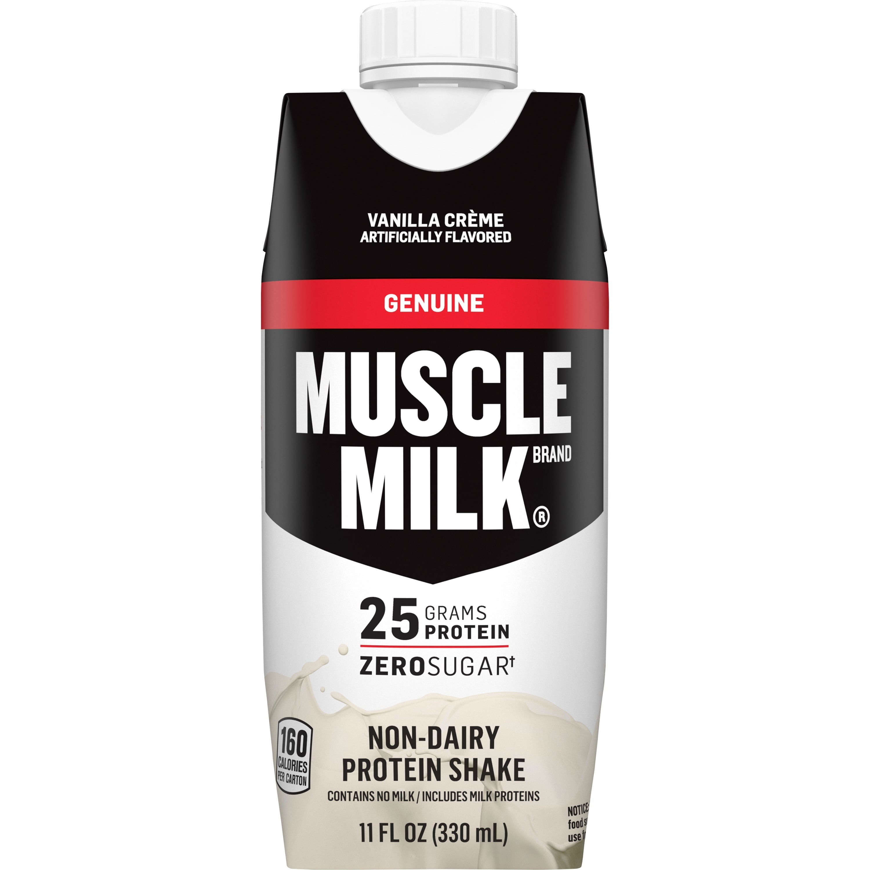 Muscle Milk Vanilla Crème Protein Shake 11 fl oz Carton 12 Pack