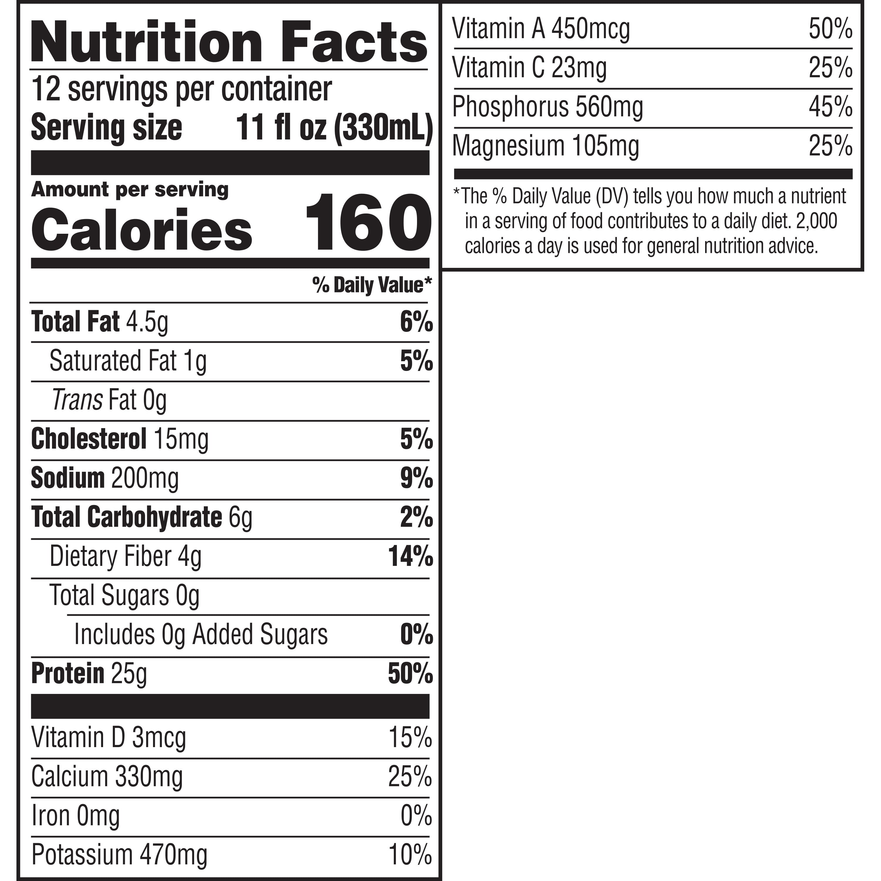 Muscle Milk Vanilla Crème Protein Shake 11 fl oz Carton 12 Pack