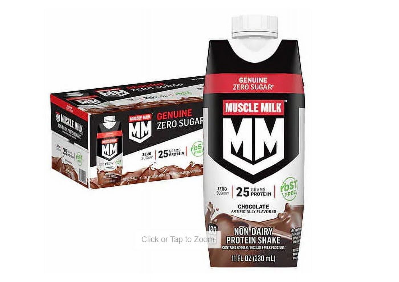 Muscle Milk Genuine Chocolate Protein Shake 11 fl oz 18 count