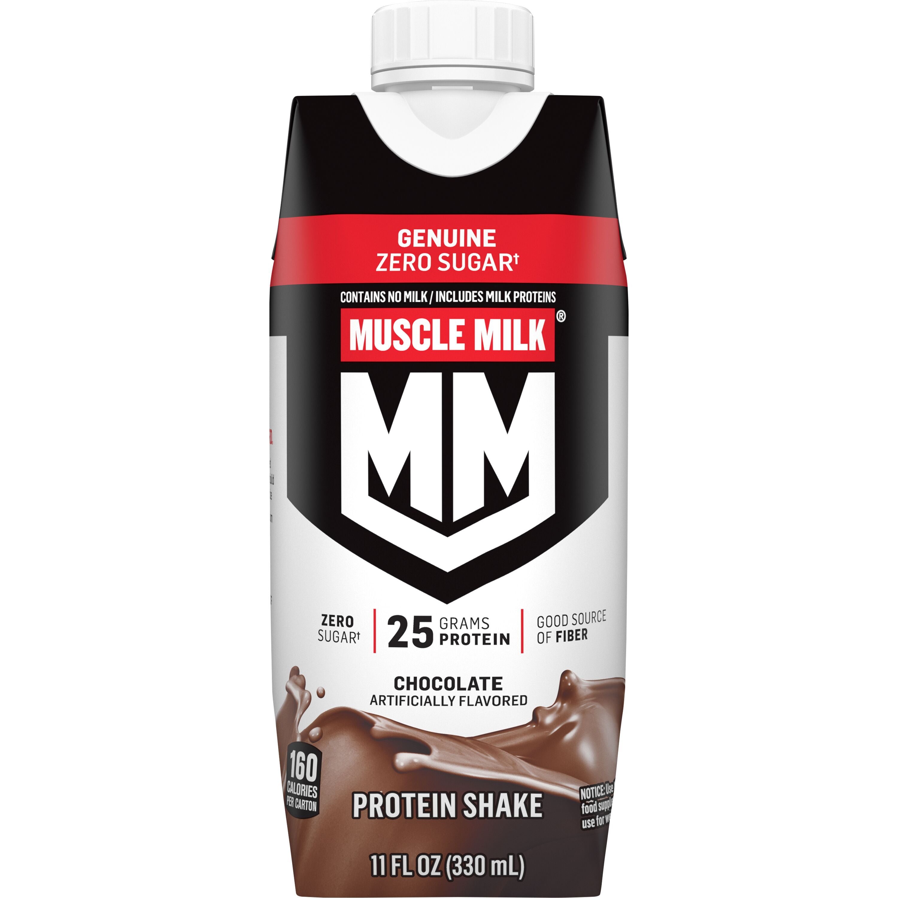 Muscle Milk Genuine Protein Shake 3-Pack Chocolate Flavor 44 fl oz