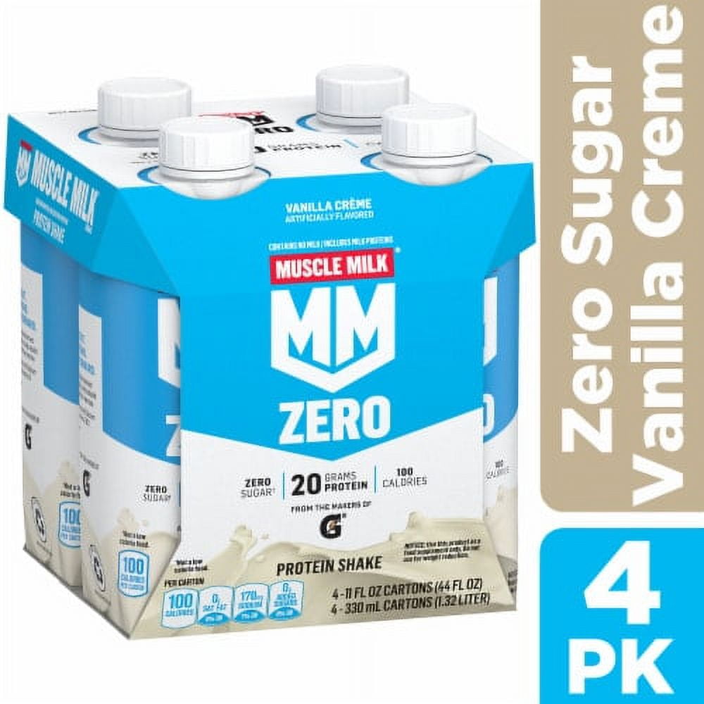 Muscle Milk Non Dairy Vanilla Creme Protein Shake Pack of 6