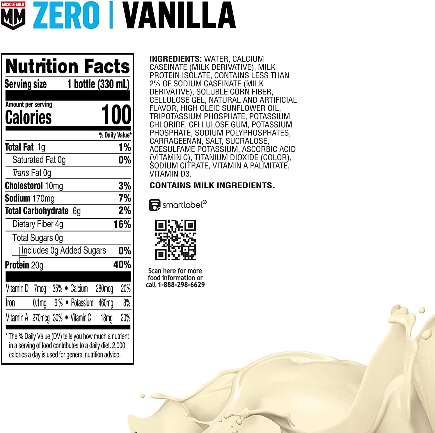 Muscle Milk Plant Based Protein Shake Vanilla Caramel Chocolate 14 Fl Oz Pack of 2