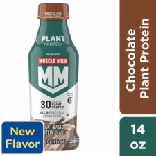 Muscle Milk Plant Based Protein Shake Chocolate
