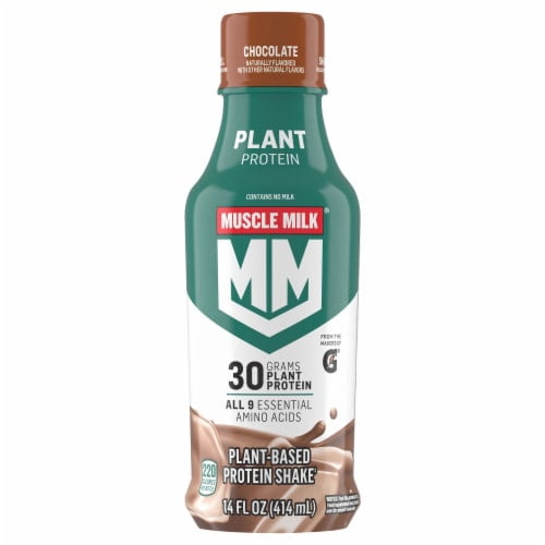 Muscle Milk Plant Based Protein Shake Chocolate
