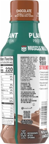 Muscle Milk Plant Based Protein Shake Chocolate