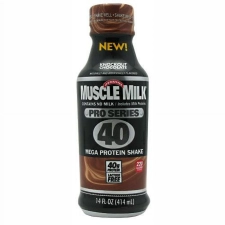 Muscle Milk Pro 40 Series Knockout Chocolate 14 Oz 12 Count