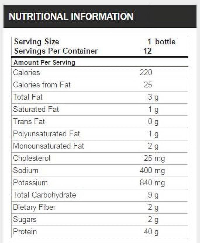 Muscle Milk Pro 40 Series Knockout Chocolate 14 Oz 12 Count